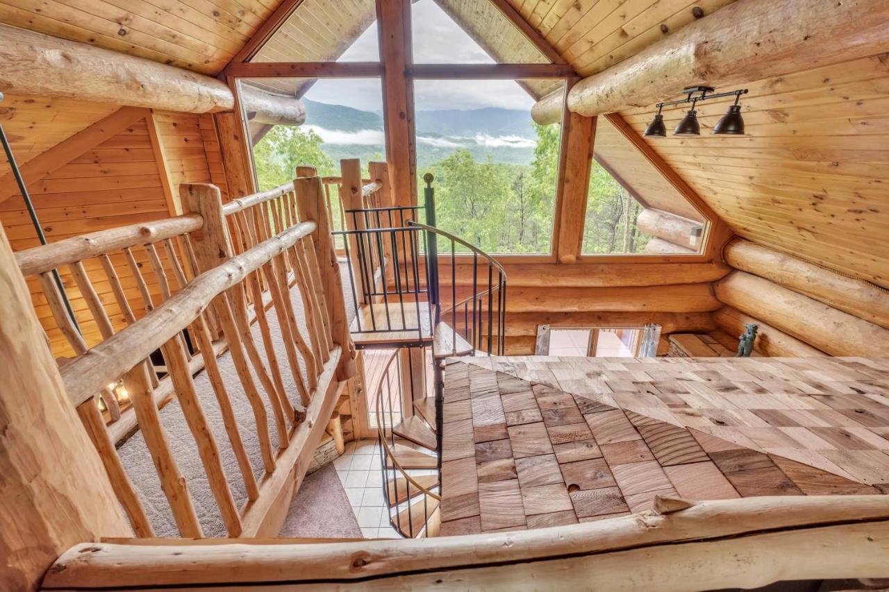 Royal Views - Private Mountain Top Cabin Cabin Gatlinburg Ngoại thất bức ảnh